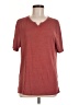 Threads 4 Thought Red Short Sleeve Henley Size M - photo 1