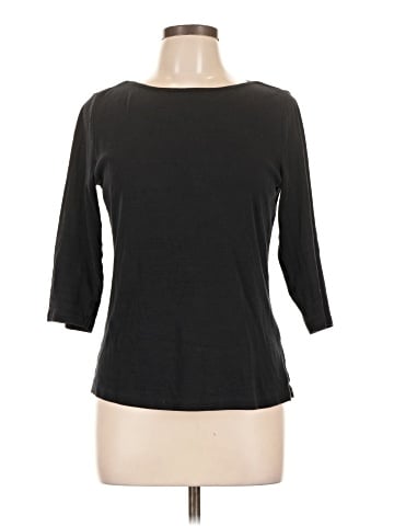Zara W&B Collection 3/4 Sleeve T-Shirt (view 1)