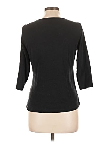 Zara W&B Collection 3/4 Sleeve T-Shirt (view 2)