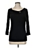Grace Black 3/4 Sleeve Top Size M - photo 1