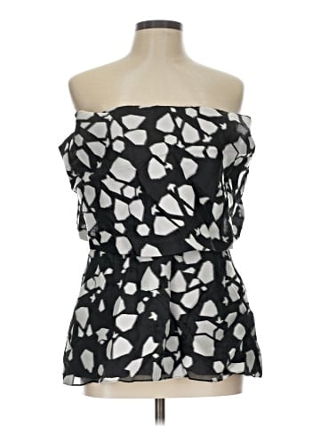 Lela Rose Sleeveless Blouse (view 1)