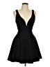 Lulus Solid Black Cocktail Dress Size L - photo 1