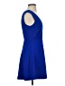 Sugar Lips 100% Polyester Solid Blue Cocktail Dress Size S - photo 4