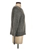 Express Metallic Gray Pullover Sweater Size S - photo 4