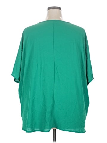Zenana Short Sleeve Blouse (view 2)
