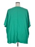 Zenana 100% Polyester Green Short Sleeve Blouse Size 2X - photo 2