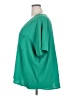 Zenana 100% Polyester Green Short Sleeve Blouse Size 2X - photo 5
