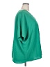 Zenana 100% Polyester Green Short Sleeve Blouse Size 2X - photo 4