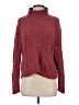 Love Tree Burgundy Turtleneck Sweater Size S - photo 1