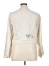Aqua 100% Polyester Tweed Ivory Jacket Size XL - photo 2