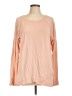 Threads 4 Thought Pink Pullover Sweater Size L - photo 1