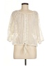 Do & Be 100% Polyester Ivory 3/4 Sleeve Blouse Size M - photo 1
