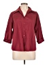 DCC Burgundy 3/4 Sleeve Blouse Size L - photo 1