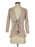 August Silk Tan Cardigan Size S - photo 1