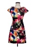 Milly Tie-dye Brown Casual Dress Size 0 - photo 1