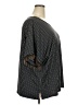 Rafaella Black 3/4 Sleeve Blouse Size 2X - photo 4