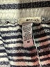 LA Made Chevron-herringbone Ivory Shorts Size M - photo 3