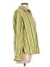 White Stag Stripes Yellow Long Sleeve Blouse Size L - photo 4