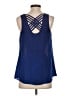 Kenar 100% Polyester Blue Sleeveless Blouse Size S - photo 2