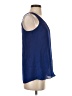 Kenar 100% Polyester Blue Sleeveless Blouse Size S - photo 4