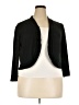 NY Collection Solid Black Cardigan Size 3X - photo 1