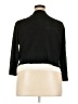 NY Collection Solid Black Cardigan Size 3X - photo 2