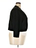 NY Collection Solid Black Cardigan Size 3X - photo 4