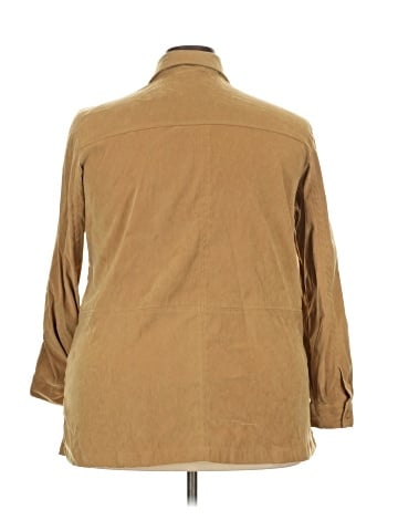 Cherokee 3/4 Sleeve Button-Down Shirt (view 2)