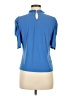 CeCe Blue Short Sleeve Top Size M - photo 2