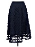 J.Crew Hearts Blue Formal Skirt Size 2 - photo 1