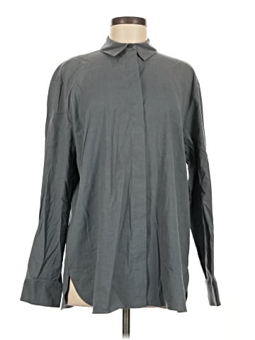 Theory Long Sleeve Button-Down Shirt (view 1)