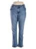 Riders by Lee Solid Blue Jeans Size 18 - photo 1