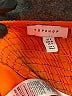 Topshop 100% Polyester Orange Tank Top Size 4 - photo 7