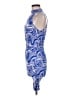 Forever 21 Graphic Blue Cocktail Dress Size M - photo 5
