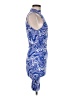 Forever 21 Graphic Blue Cocktail Dress Size M - photo 4