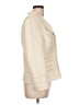 RENA LANGE 100% Cupro Ivory Blazer Size 12 - photo 4