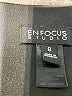 En Focus Studio 100% Polyester Chevron-herringbone Black Gray Casual Dress Size 8 - photo 7