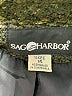 Sag Harbor Tweed Green Coat Size 14 - photo 6