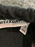 Weekday Solid Black Athletic Shorts Size XXL - photo 3