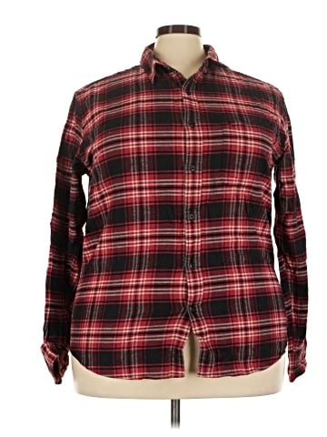 Uniqlo Long Sleeve Button-Down Shirt (view 1)