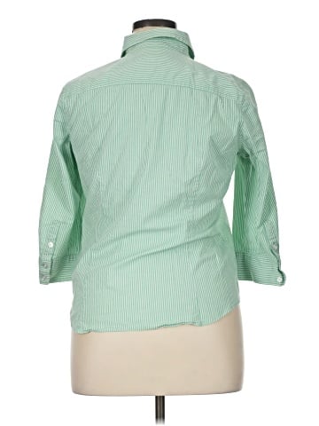 IZOD 3/4 Sleeve Button-Down Shirt (view 2)