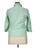 IZOD Green 3/4 Sleeve Button-Down Shirt Size XL - photo 2