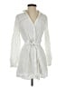 Fate White Casual Dress Size S - photo 1