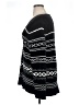 White Stag 100% Acrylic Print Black Pullover Sweater Size 16 - photo 5