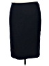 Ann Taylor Solid Black Formal Skirt Size 14 - photo 1