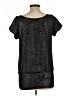 Essentials Metallic Black Short Sleeve T-Shirt Size L - photo 2