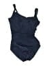 Miraclesuit Solid Blue One Piece Swimsuit Size UK 12 - photo 1