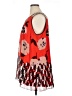 Calvin Klein 100% Polyester Graphic Red Sleeveless Blouse Size 1X - photo 5