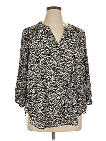 Torrid 3/4 Sleeve Blouse (view 1)