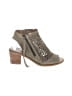 Diba 100% Leather Gray Sandals Size 8 - photo 1